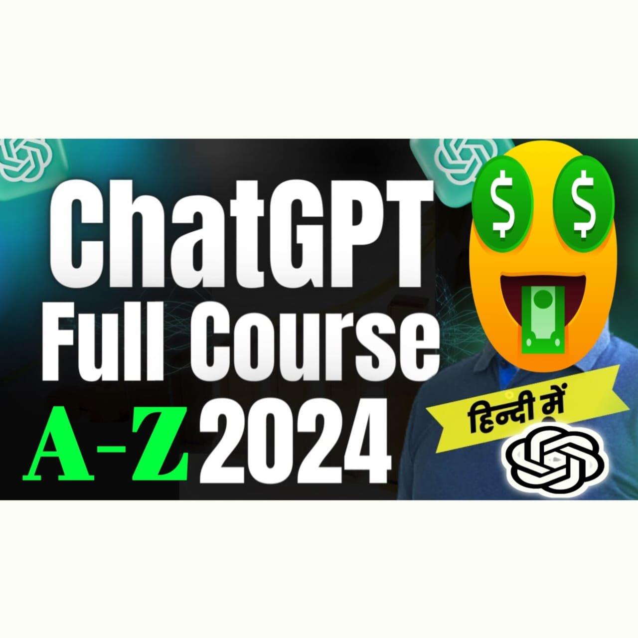 Learn Complete ChatGPT Course in 4 hours | Full ChatGPT Course in Hindi | ChatGPT Tutorial