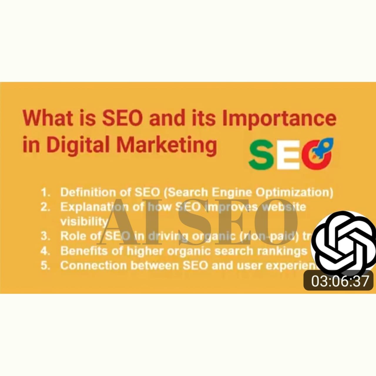 real cours.com Complete SEO Course