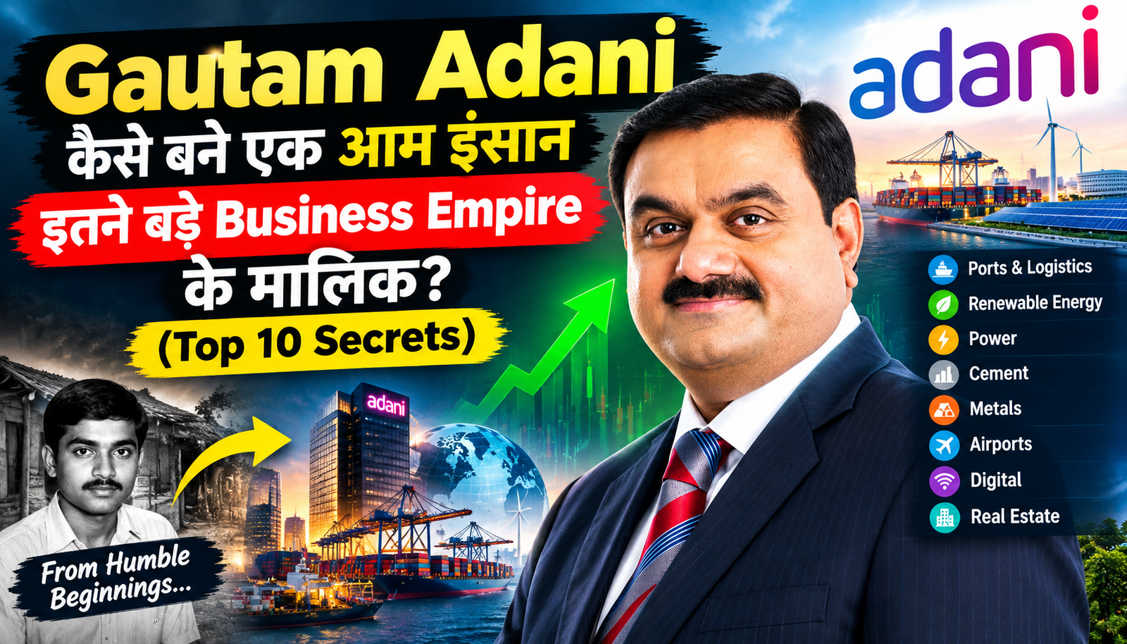 Gautam Adani Top 10 Secrets